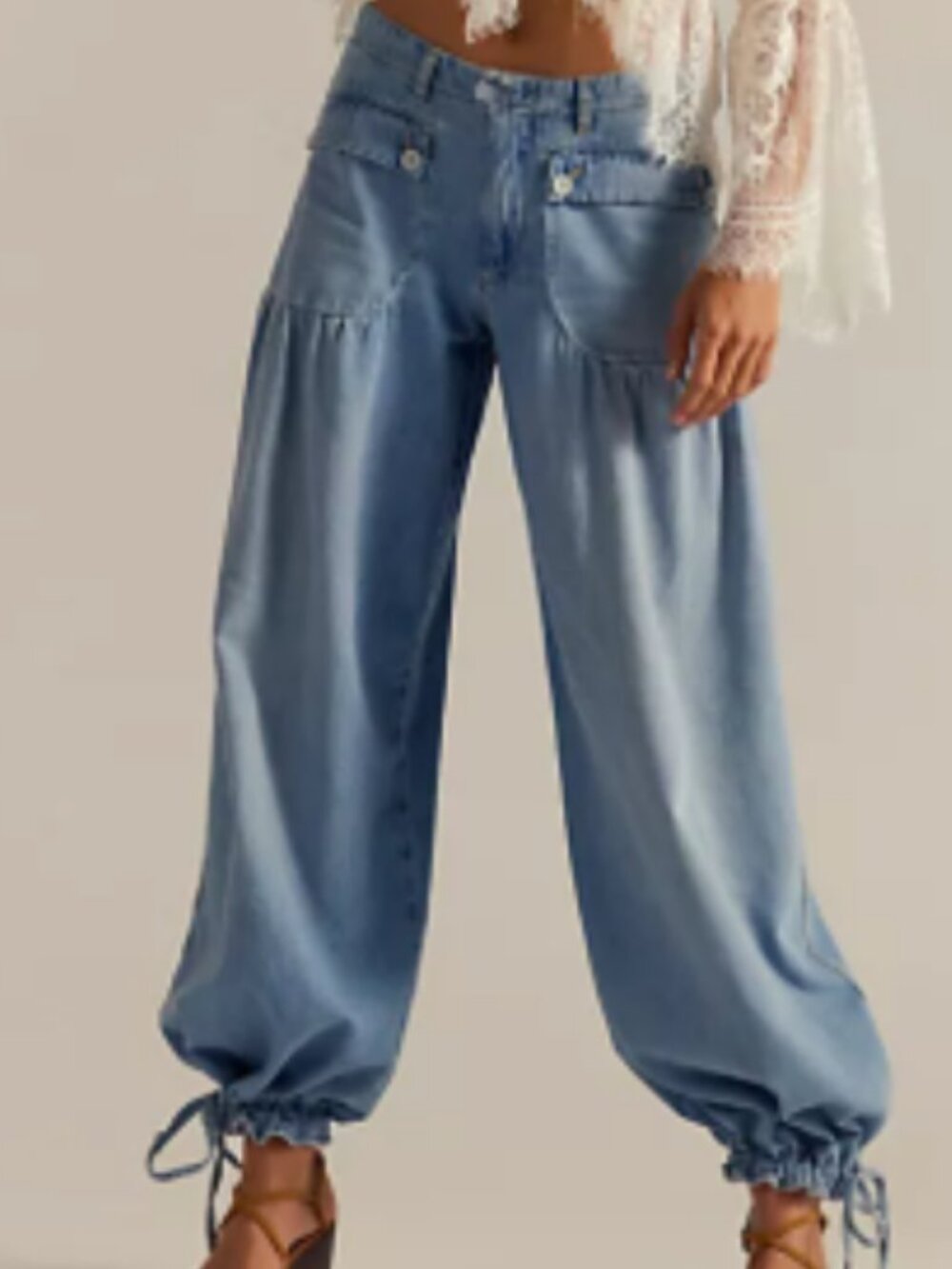 NEW  2026 Balloon Lotus Jeans size XL 12
